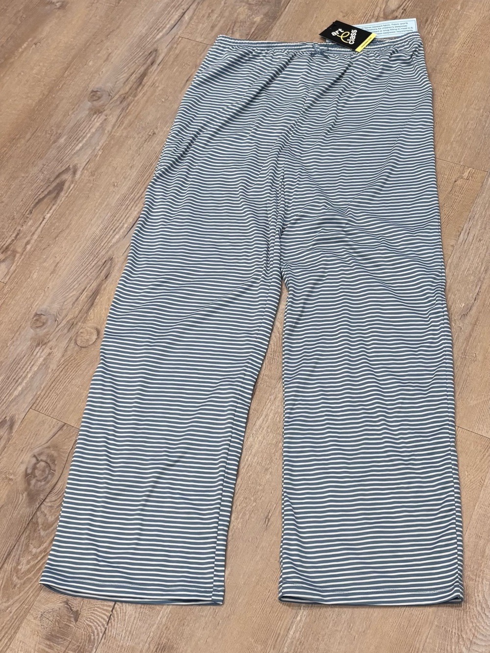 Art Class Blue & White Striped Pants